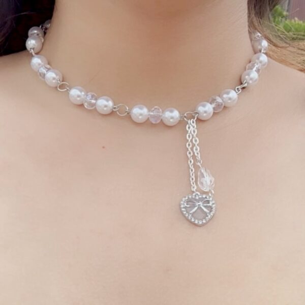 Moonlit heart necklace - Image 2