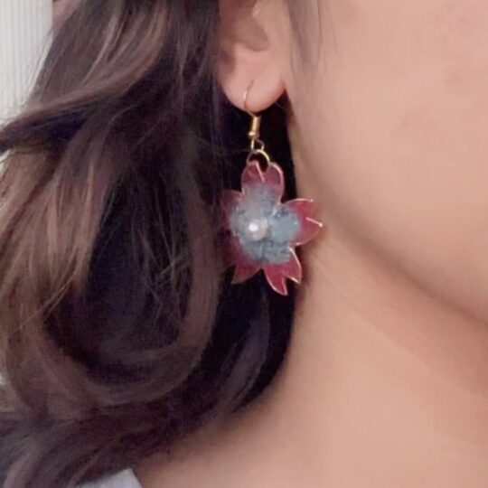 Sakura earrings